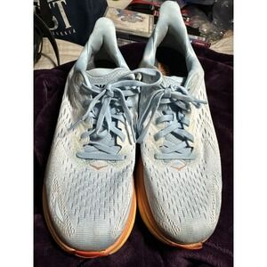 Hoka Womens Blue One Clifton 1119394 SSIF  10 Running Shoes